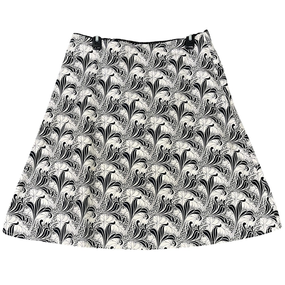 Tommy Hilfiger Floral Print A Line Skirts Cotton Patterned 12 Womens Golf Grunge
